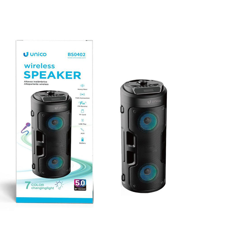 Cassa Speaker Altoparlante Bluetooth Ricaricabile  Usb Wifi 20w