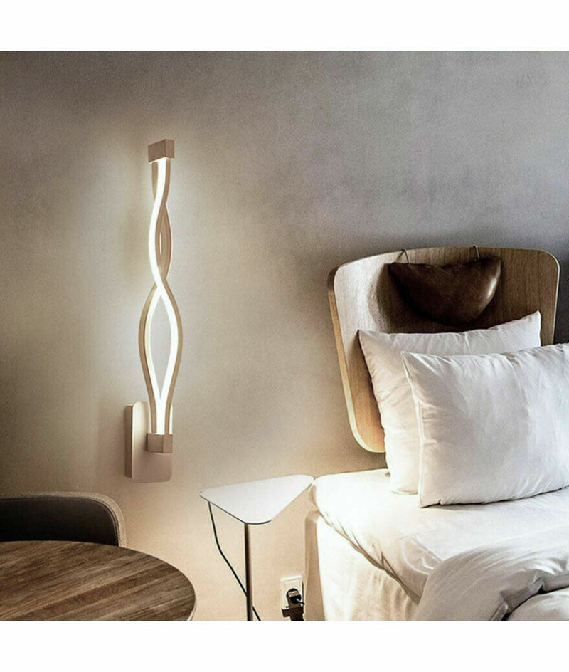 Applique Lampada Da Parete Per Muro A Led 9w Moderna Infinito Luce Per Interno