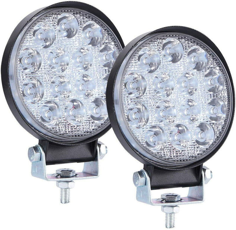 Faro Luce Di Profondità 9/14 Led Supplementare Da Lavoro Barca Suv Auto 27w 18w