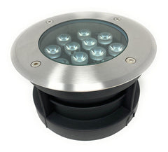 Faretto Carrabile Incasso 12 Led 12 Watt Calpestabile Segnapasso Da Esterno Ip67