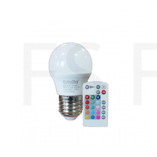 Lampadina Led Rgb Con Telecomando E27 G45Rgb-W - INmille