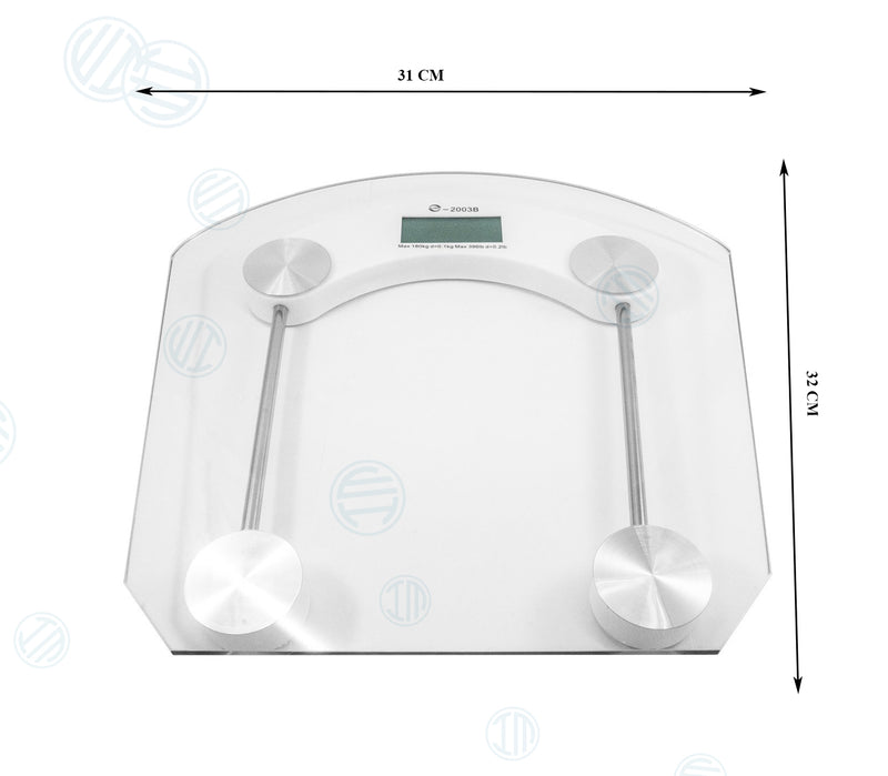 Bilancia Digitale Pesa Persone In Vetro Temperato