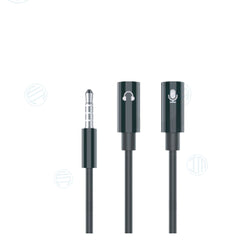 Adattatore Cavo Duplicatore Femmina Jack 3,5 Mm