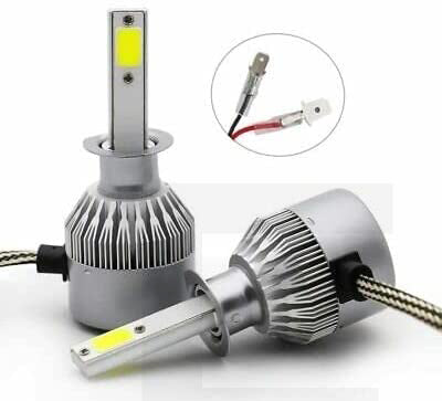 Coppia Lampade Auto Moto C6 H1 Led 3800lm 36w