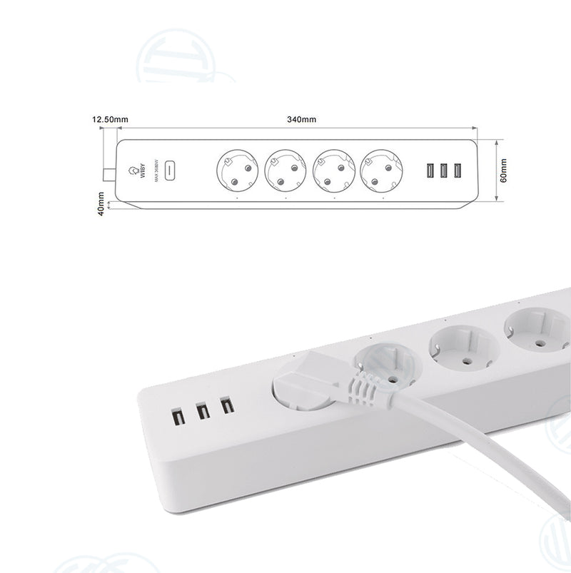 Ciabatta Smart Intelligente WiFi