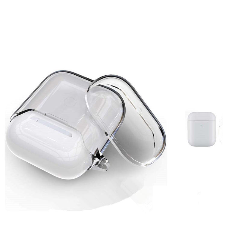 Cover Silicone Sottile Trasparente Per Auricolari Apple Airpods 2 - INmille