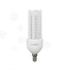 Lampadina Led a U Trasparente 14W E14