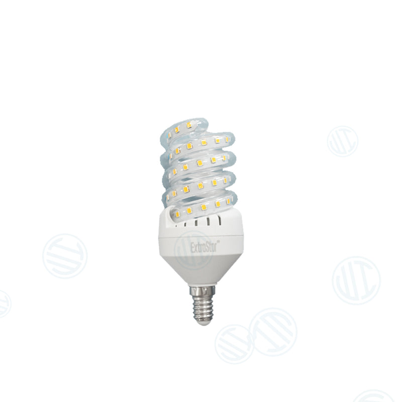 Lampadina Led a Spirale Trasparente11W E14