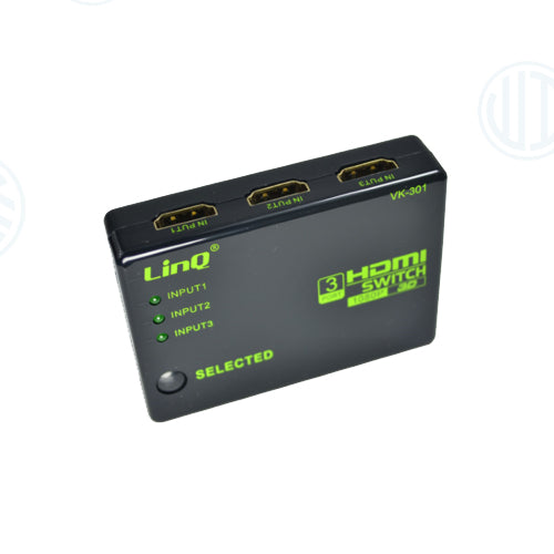 Auto Switch 3 Porte Hdmi 3d Con Telecomando