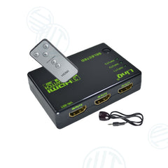 Auto Switch 3 Porte Hdmi 3d Con Telecomando