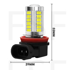 Lampada Led H11 12V 10W Per Auto Canbus No Errore