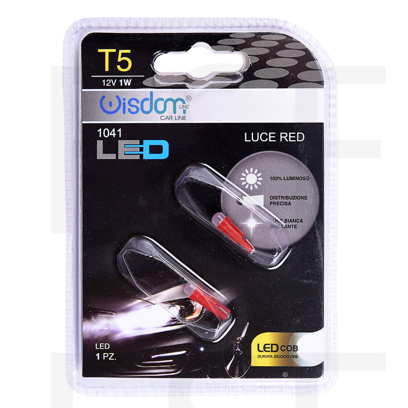 Lampada Led Luce Da Cruscotto Luce Blu T5