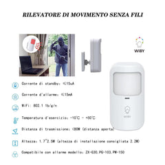 Sensore Per Porta /Finestra Senza Fili