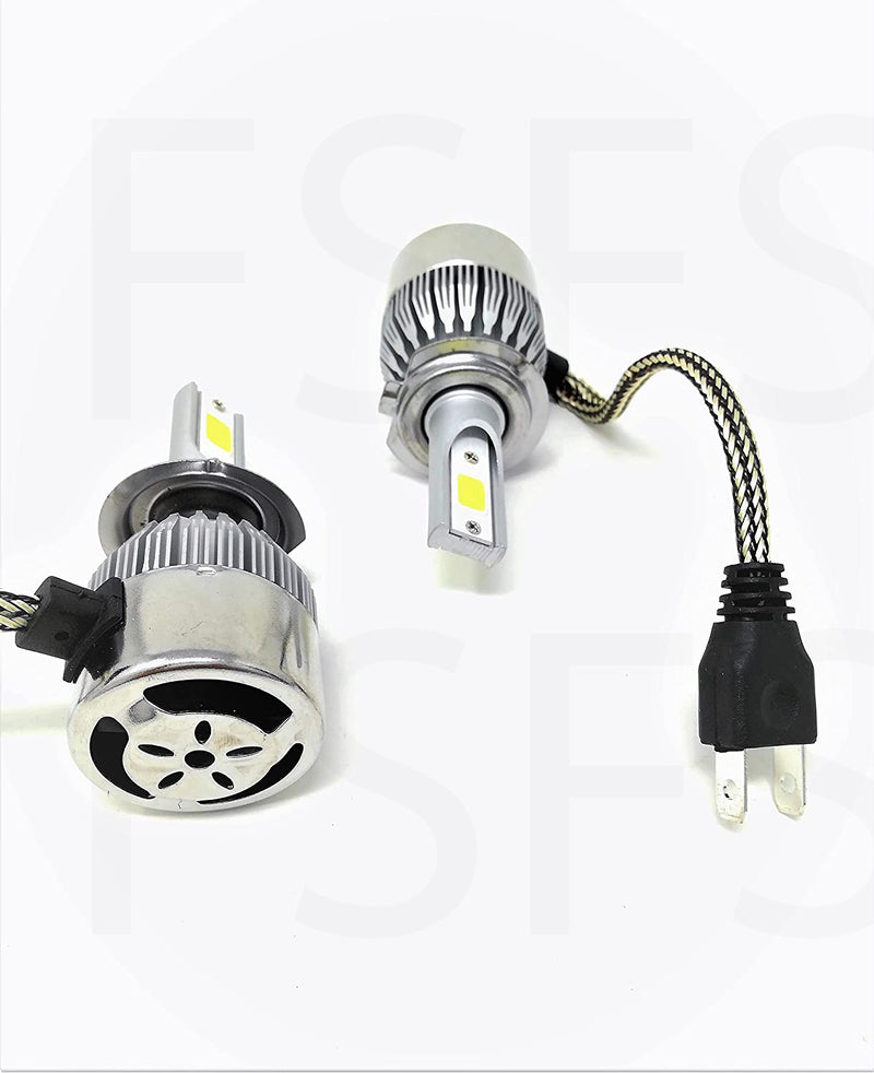 Coppia Lampade Auto Moto C6 H7 Led 3800lm 36w