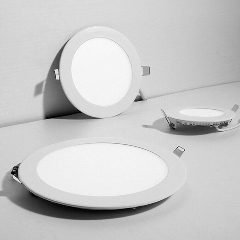 Pannello Led Faretto Da Incasso Da 3w 6w 12w 18w 24w Quadrato Tondo Ultra Slim