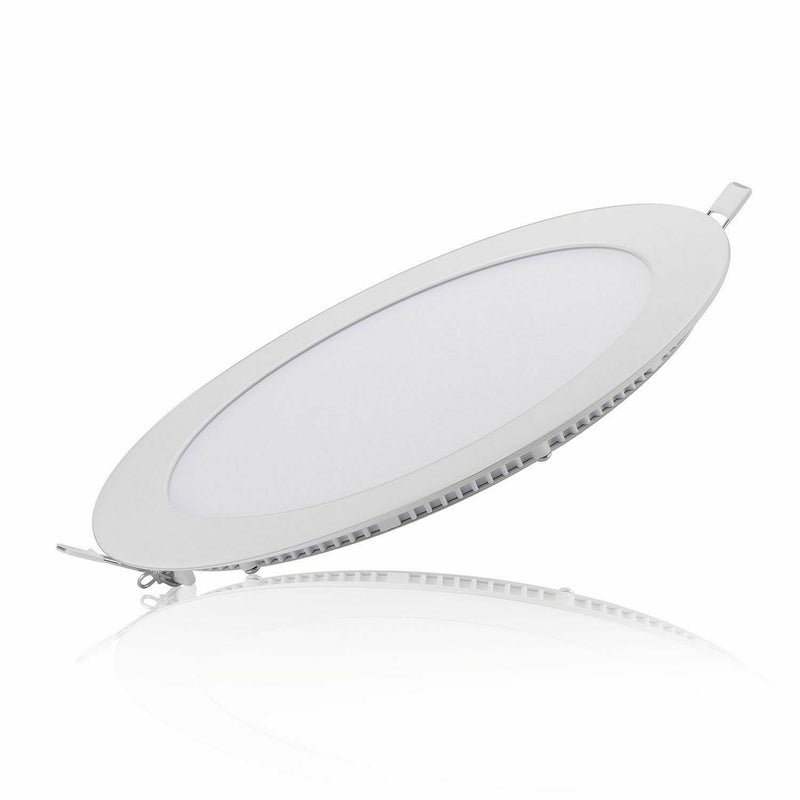 Pannello Led Faretto Da Incasso Da 3w 6w 12w 18w 24w Quadrato Tondo Ultra Slim