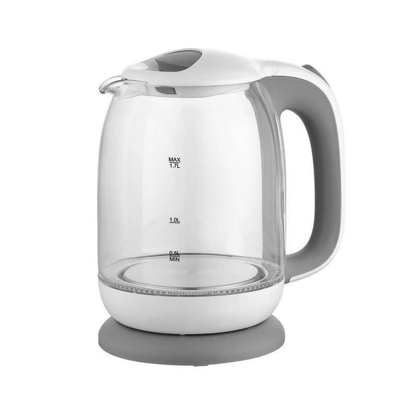 Bollitore Elettrico in Vetro con Filtro The Tisane Capacità 1.7Lt 2200W HM-5550